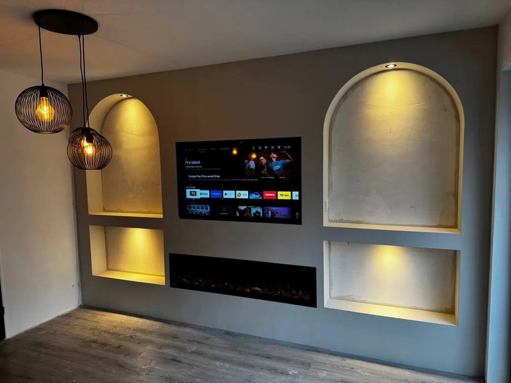 Verlichte boognissen na oplevering